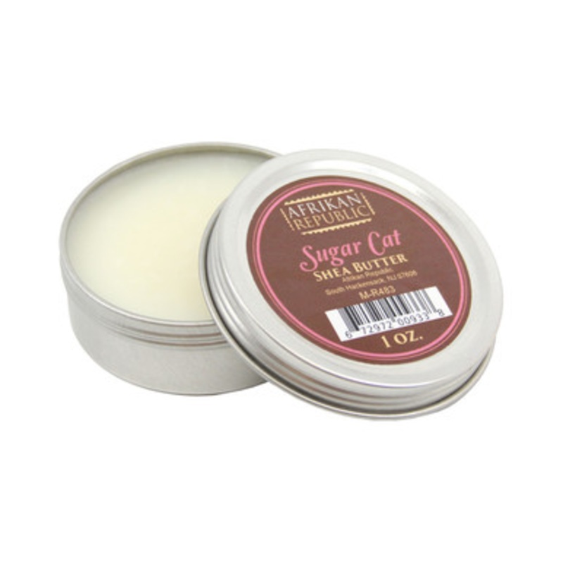 Afrikan Republic: Shea Butter  Sugar Cat: 1 oz.