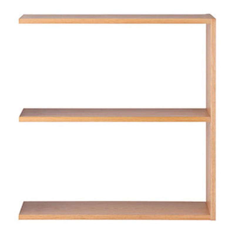Oak Wide 2 Shelf  Add On