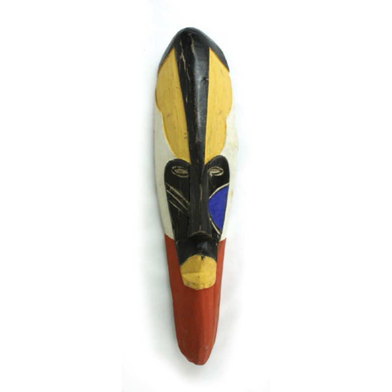 Small Ghanaian Painted Fang Mask