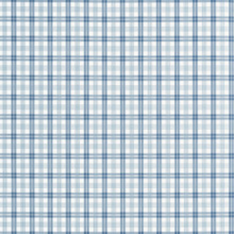 Thibaut Wallpaper Huntley Plaid Blue T44056