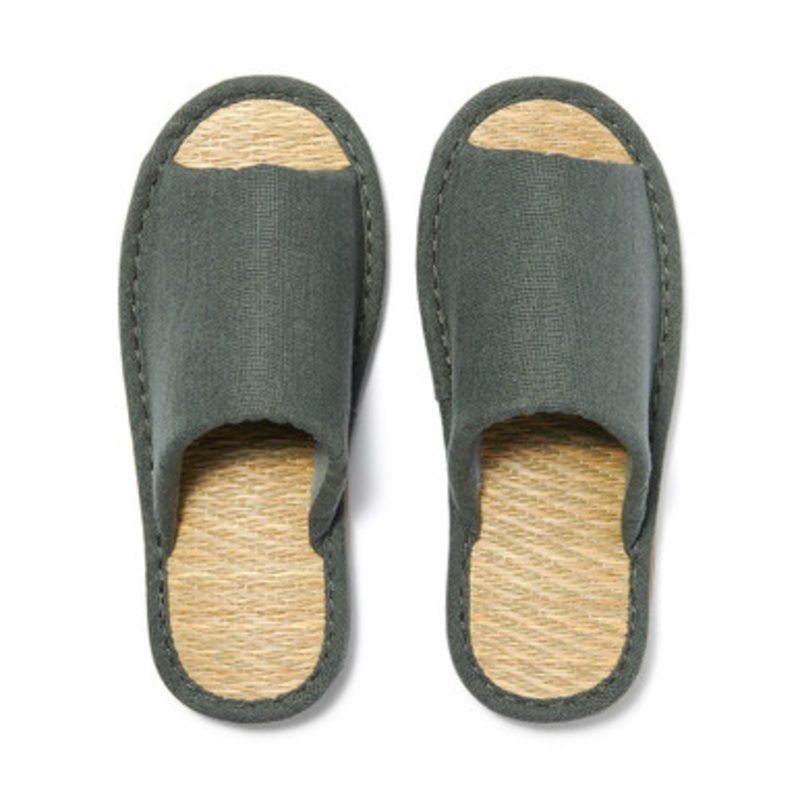 Igusa Open Toe Mule Slippers