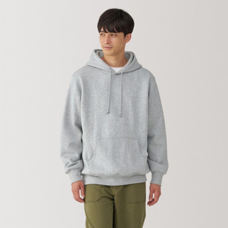 Men's Cotton Blend Hooded Sweatshirt 19308