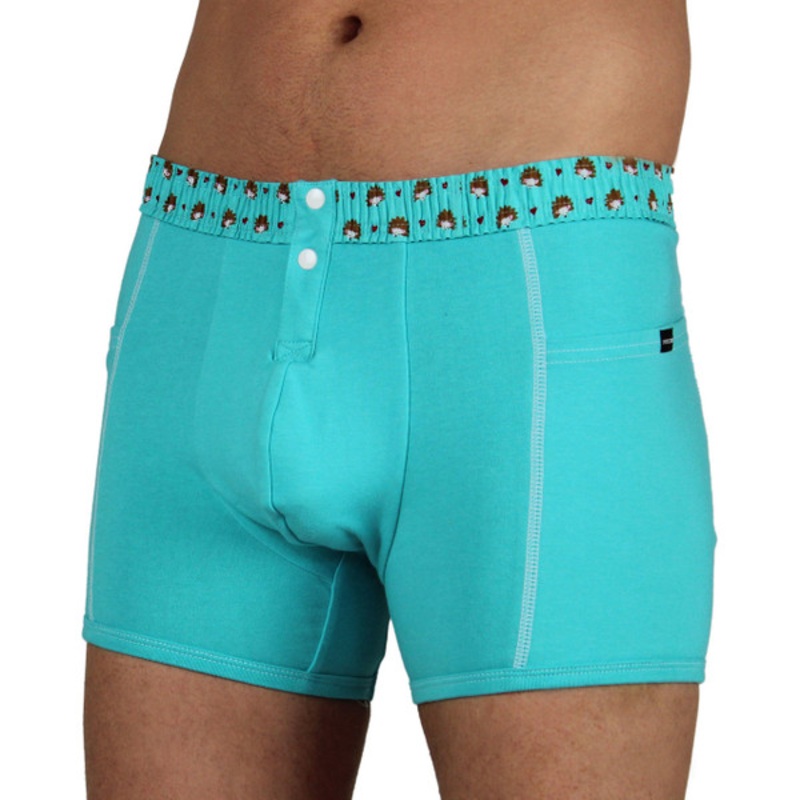 Men's FOXERS Boxer Brief with Hedgehog Band