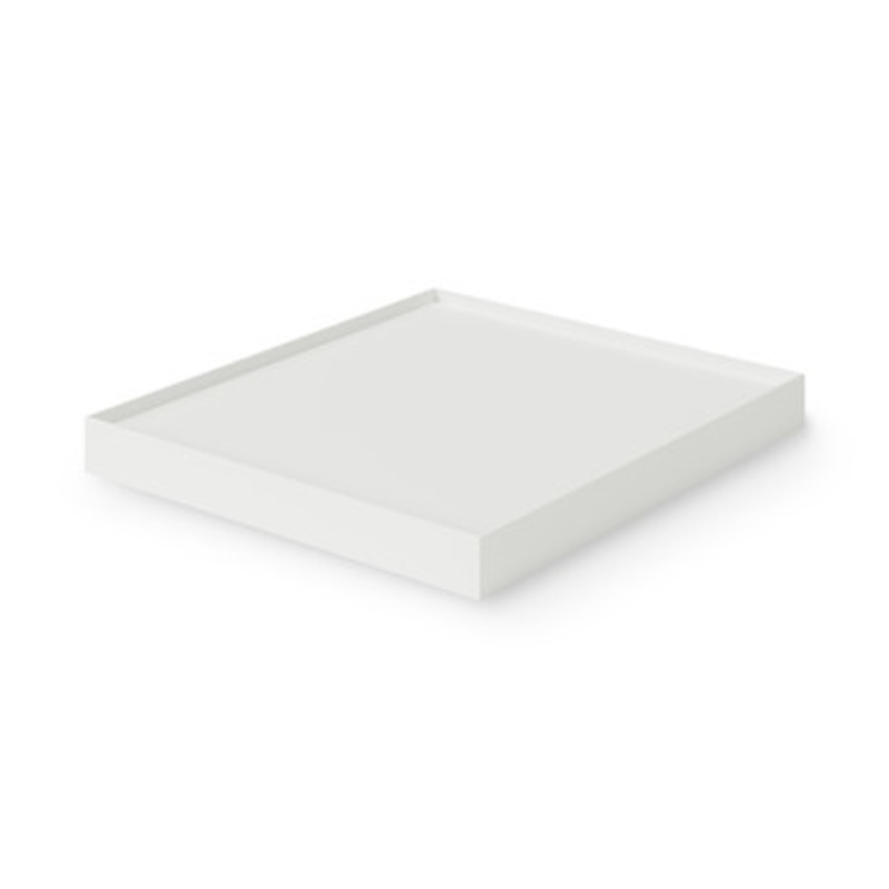 PP File Box Lid  White Grey 25cm