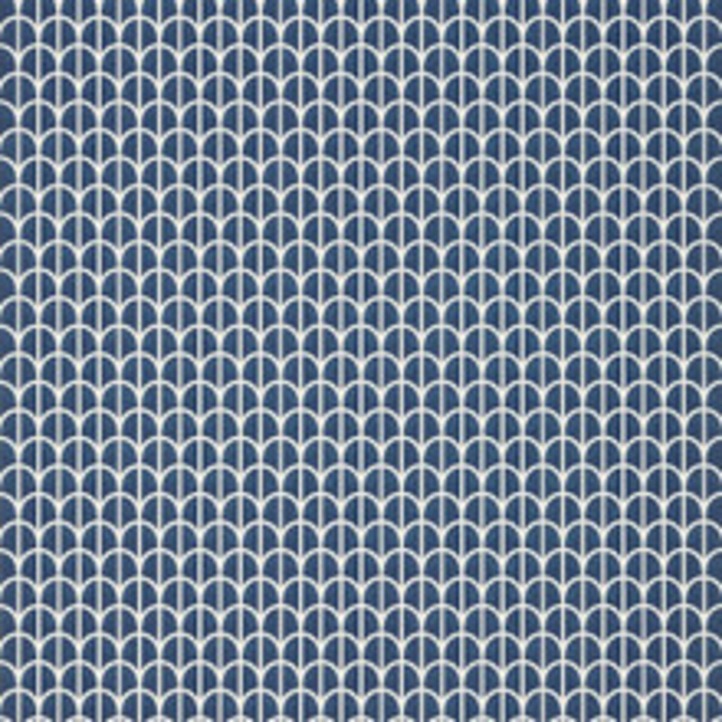 Thibaut Wallpaper Hillock Navy T2976