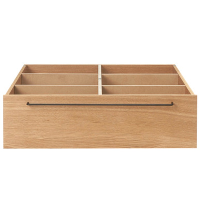 Underbed Drawer for Platform Bed Oak Large 25cm