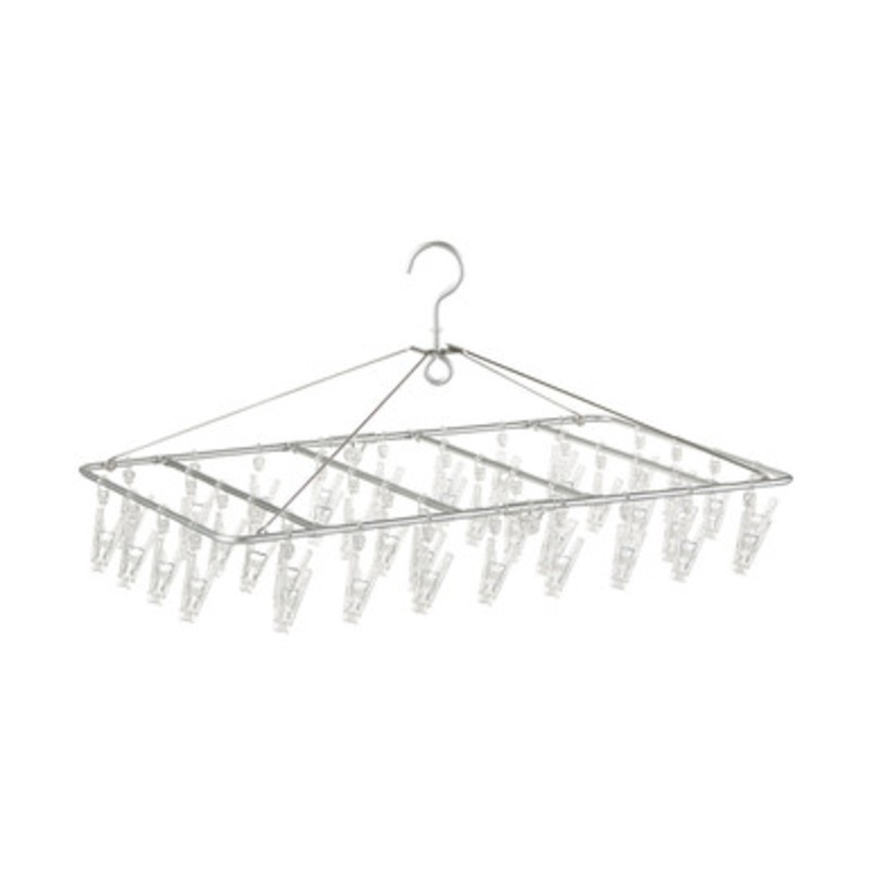 Aluminium Square Hangers with 40pegs