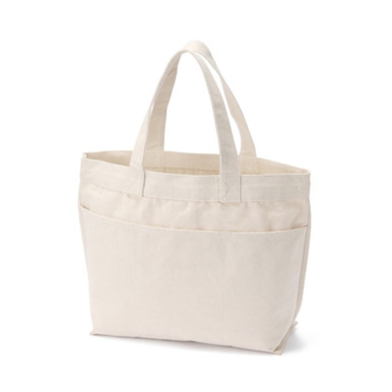 Canvas Wide Tote Bag