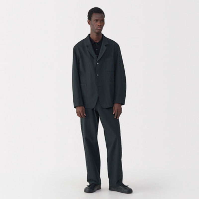 Men's Washi and Cotton Twill Jacket