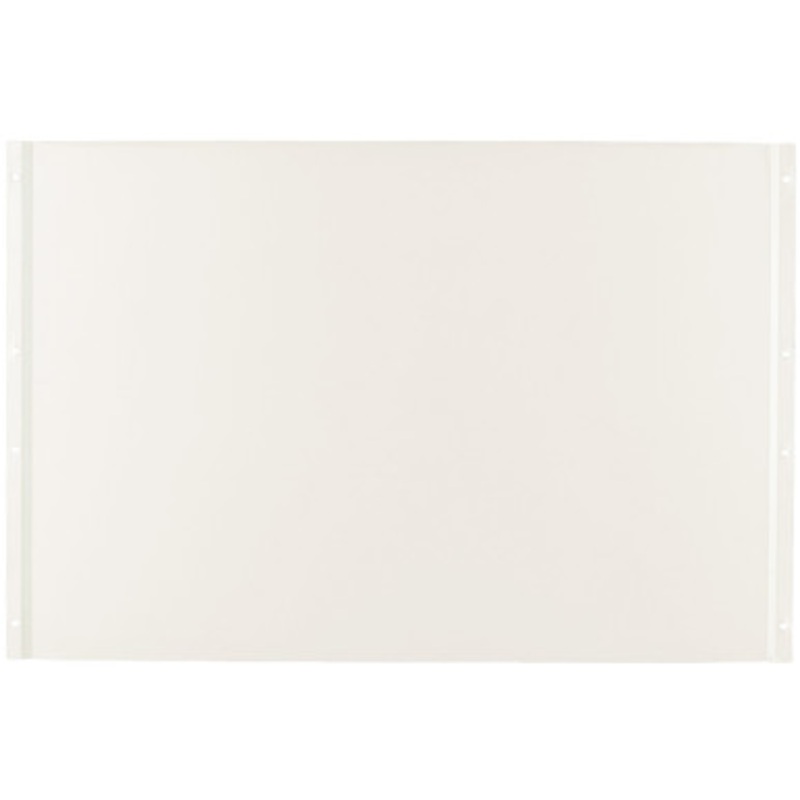 Stainless Steel Unit Back Panel  3 Compartment  Wide