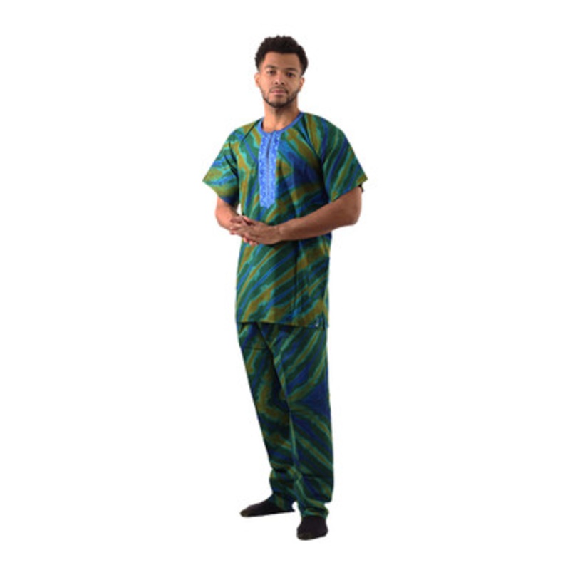 Tie Dye Dashiki & Pants Set