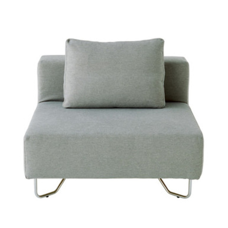 Unit Sofa  Single  Light Grey