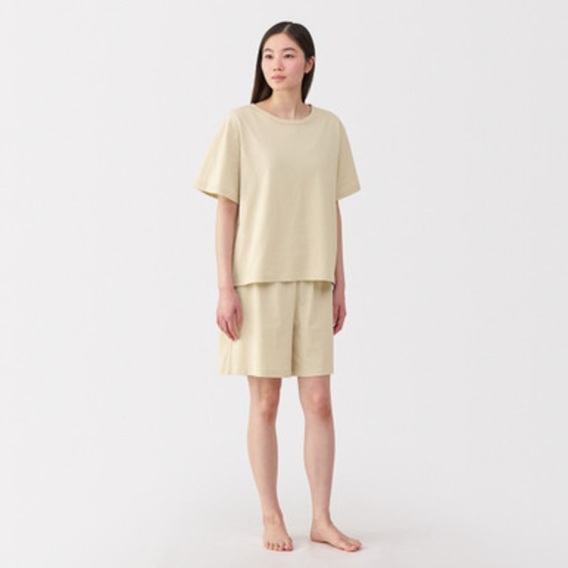 Women's Cool Touch Cotton Short Sleeve Loungewear Set