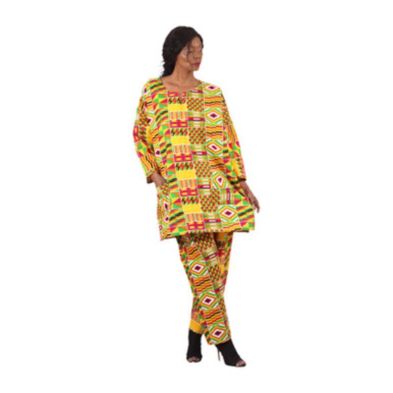 Imani Ankara Print Pant Set