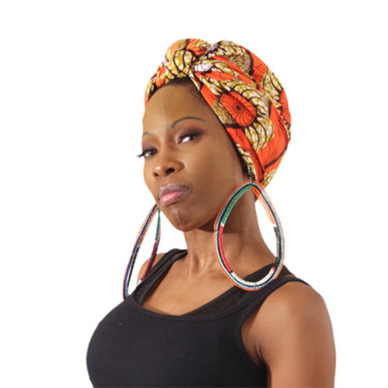 Over-Sized Maasai Beaded Earrings