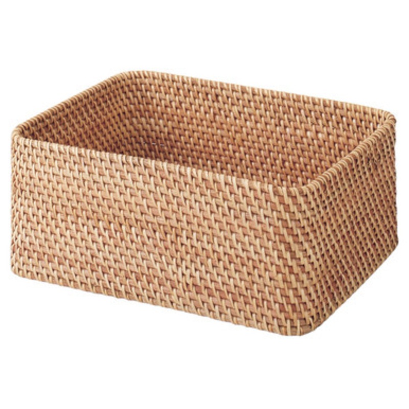 Rattan Basket M 26x36x16cm