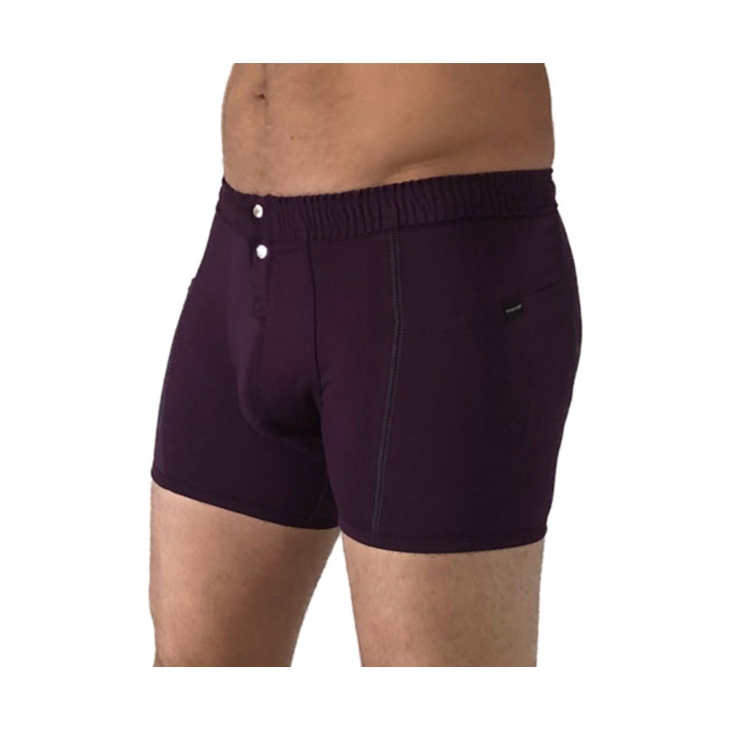 Men's Plum Purple Boxer Brief