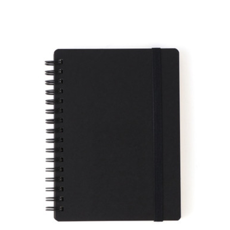 Double Ring Notebook With Strap A6