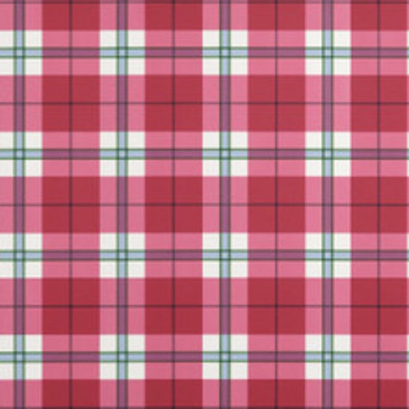 Thibaut Wallpaper Douglas Plaid Red T44070