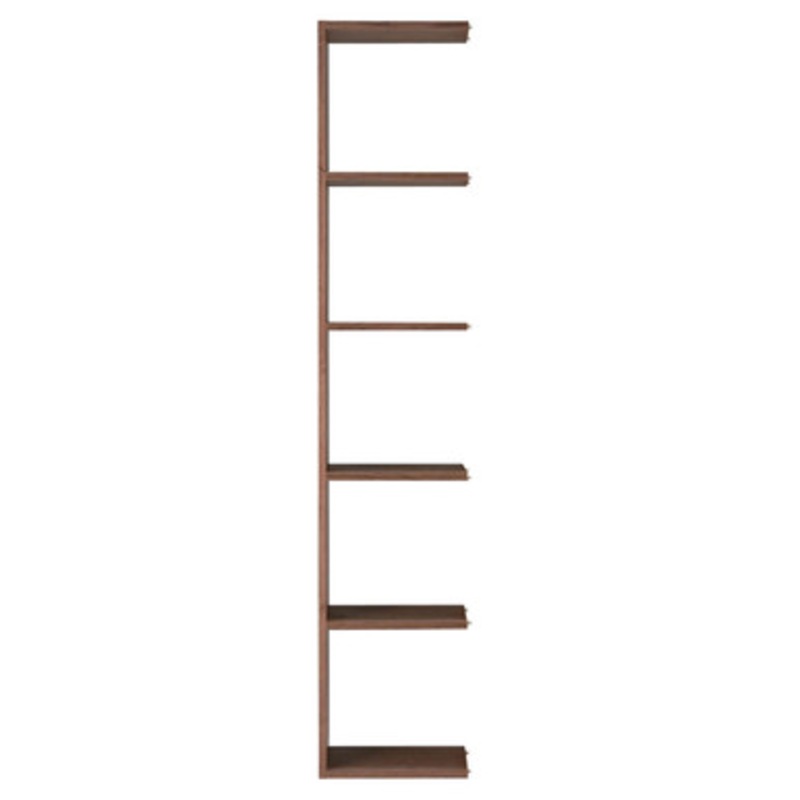 Walnut Narrow 5 Shelf  Add On
