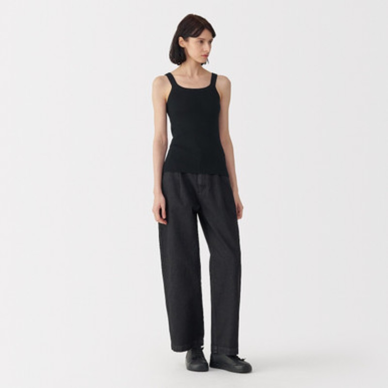 Women's High Twist Cotton Knit Vest