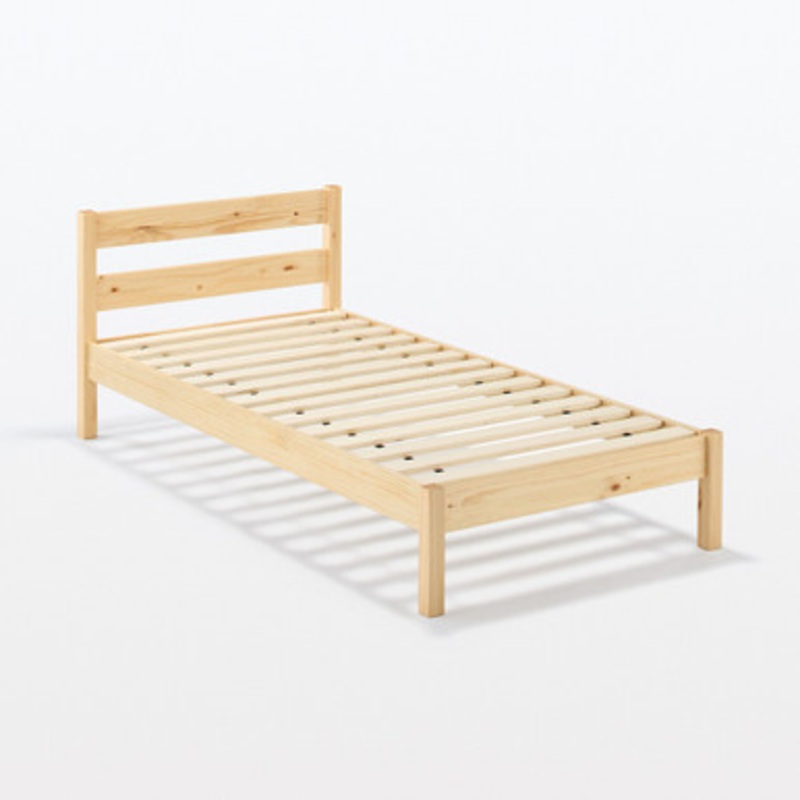 Wooden Pine Bed Double