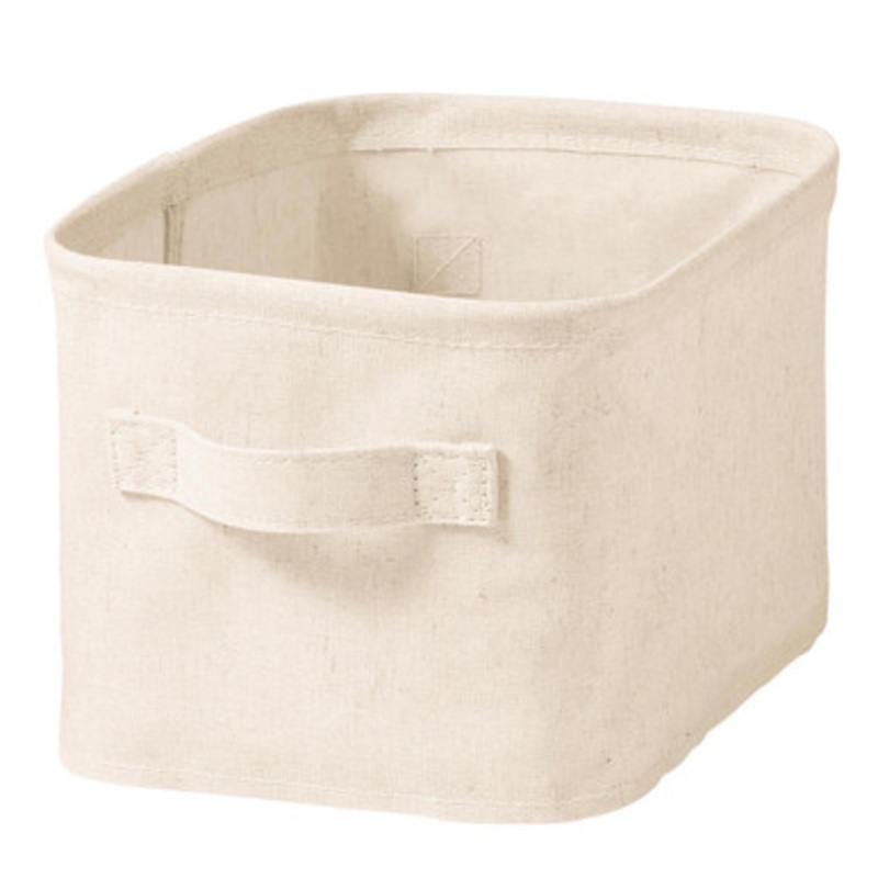 Cotton Linen Box 18.5x26x16cm