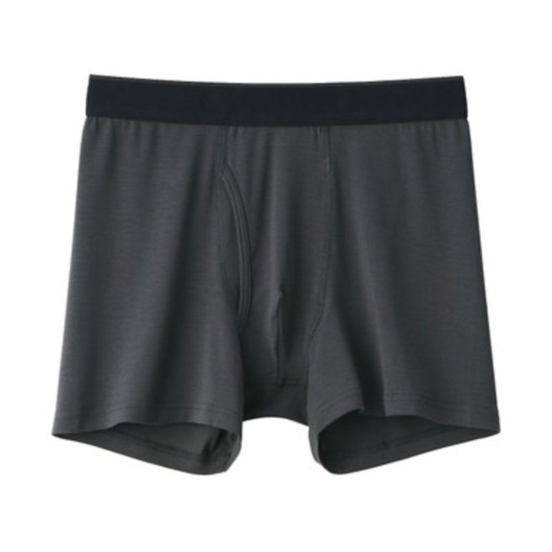 Men's Lyocell Stretch Front Open Boxer Shorts 18150