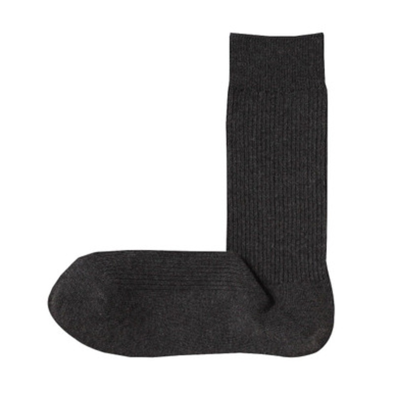 Men's Right Angle Ribbed Socks