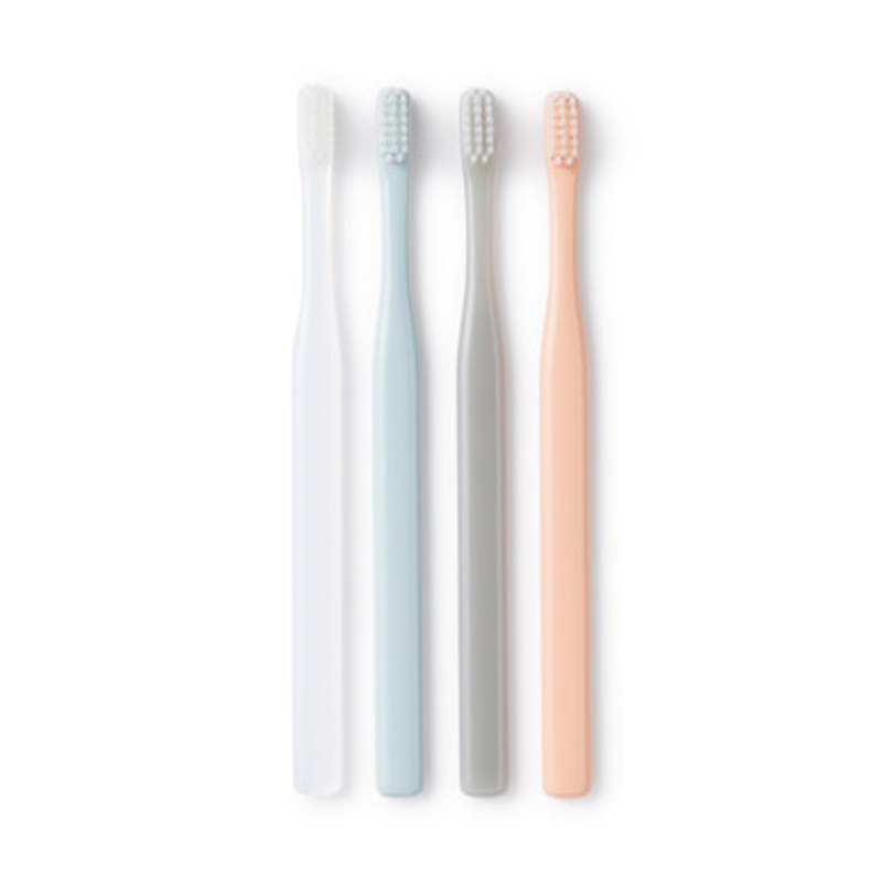 Polypropylene Toothbrush Set 4 Colours Fine Bristles