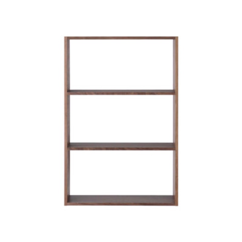 Walnut Wide 3 Shelf
