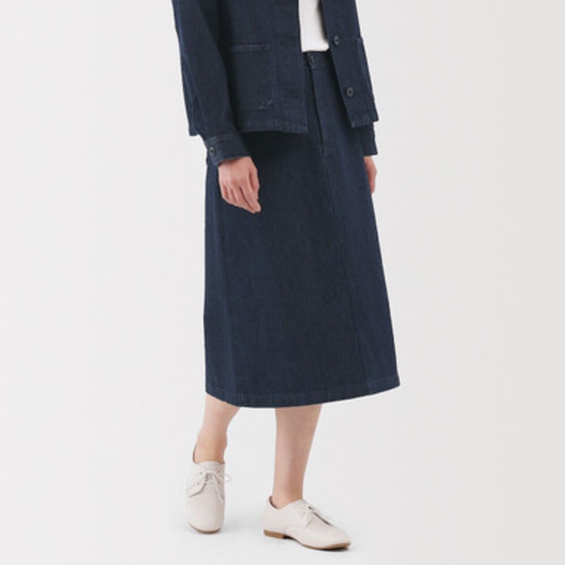 Women's Kapok Blend Denim Aline Skirt