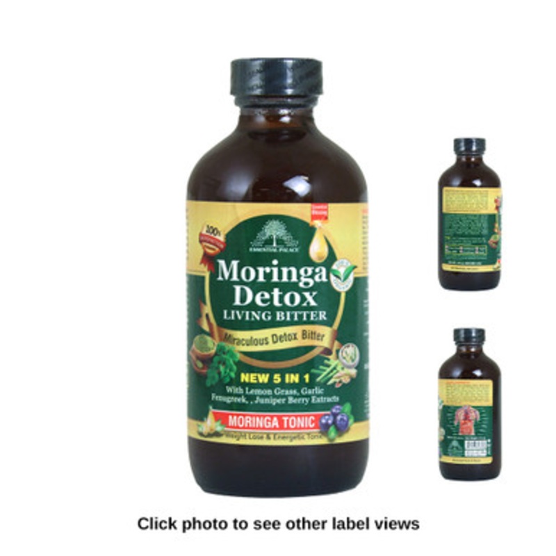 Moringa Detox Living Bitters - 8 oz.
