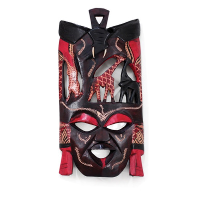 15-16 Maasai Animal Mask