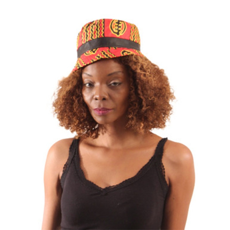 Gye Nyame Print Bucket Hat