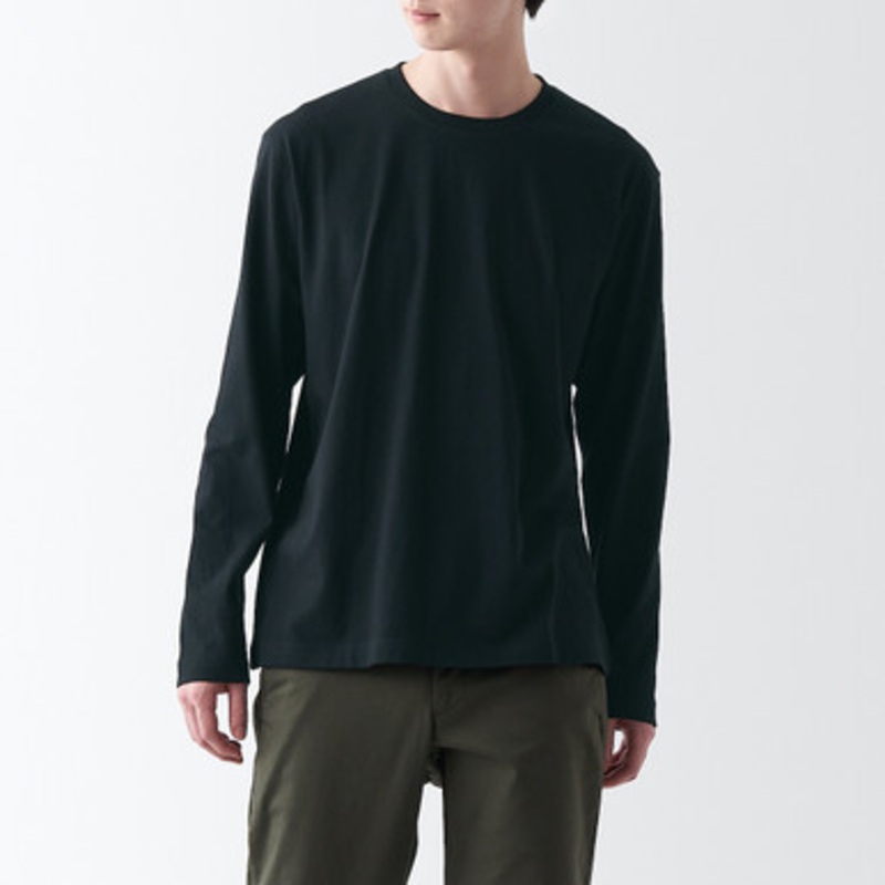 Men's Washed Jersey Long Sleeve Tshirt..