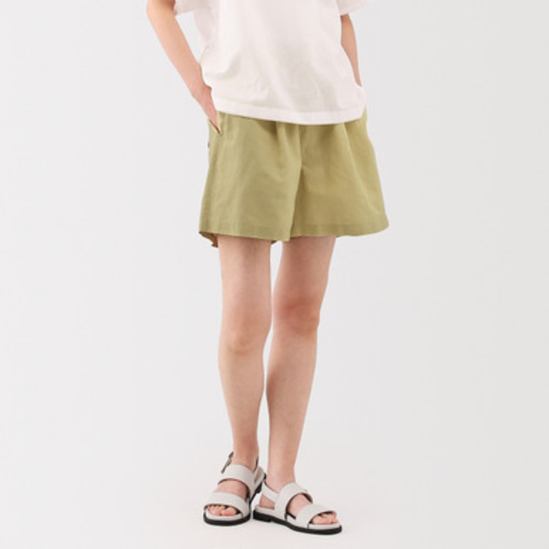 Women's Hemp Blend Elasticated Waist Shorts