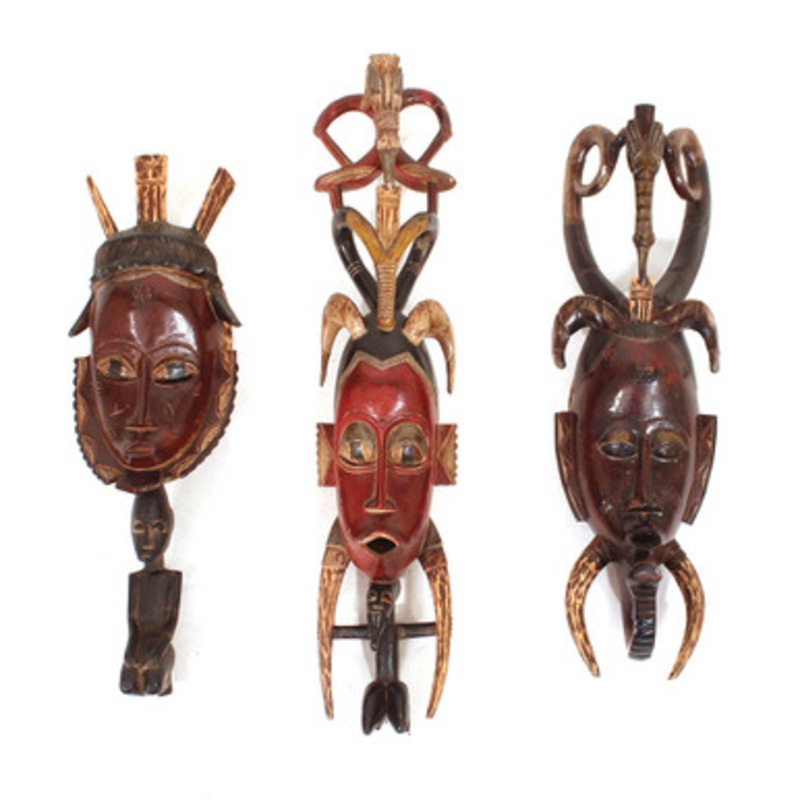 Extra Large Ivorian Guru Mask - 25-35 - Pick Your Own