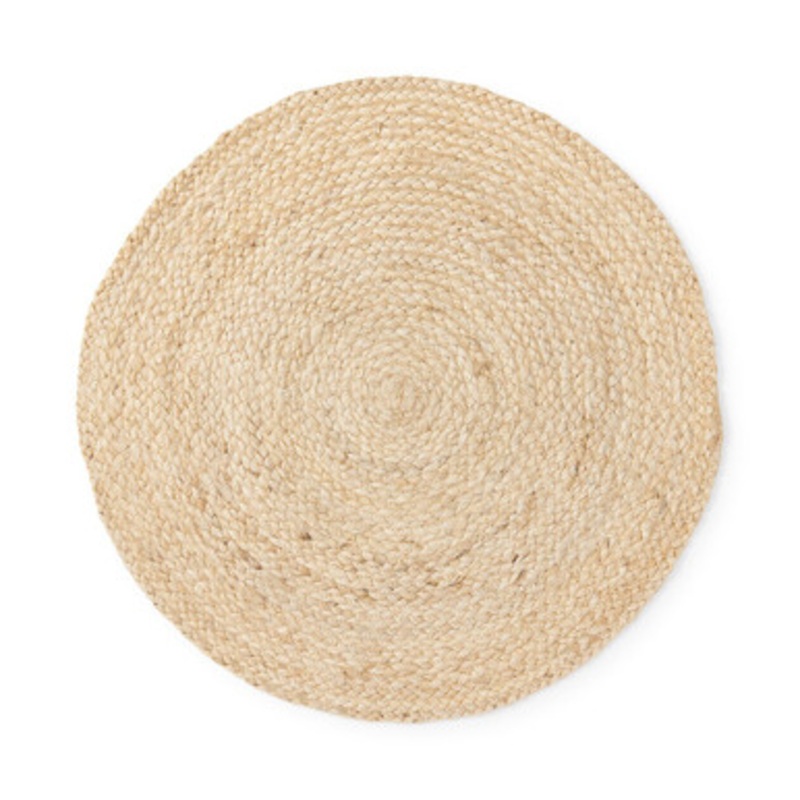 Jute Round Mat   80 cm