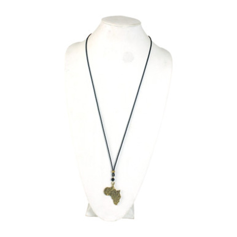 Solid Brass Pendant Necklace