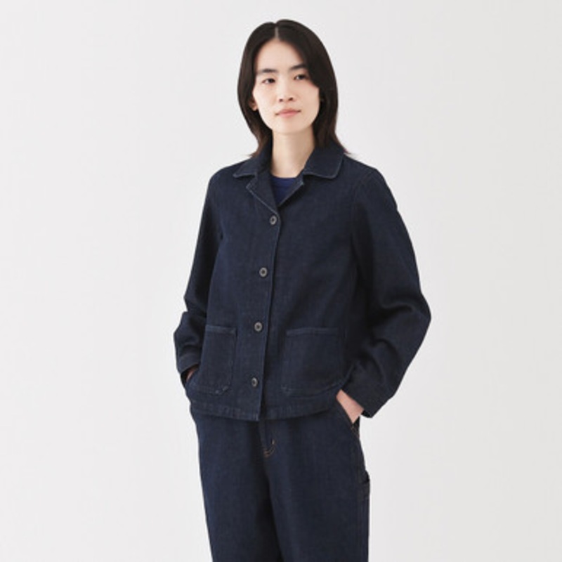 Women's Kapok Blend Denim Chore Jacket