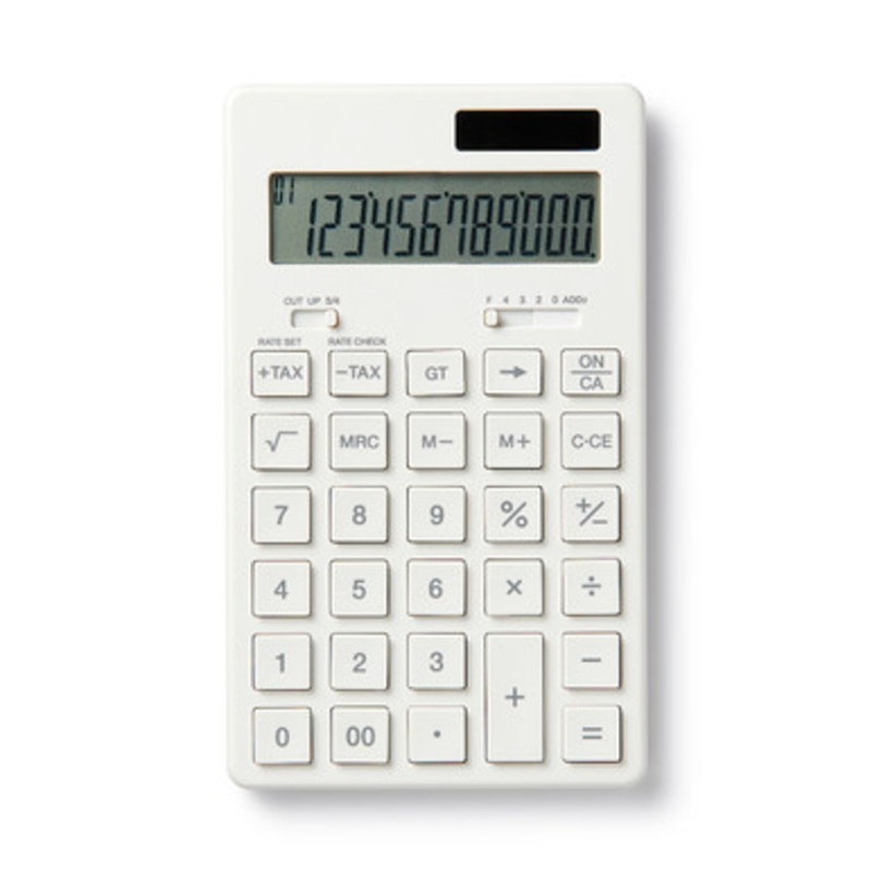 12 Digit Calculator  Grey