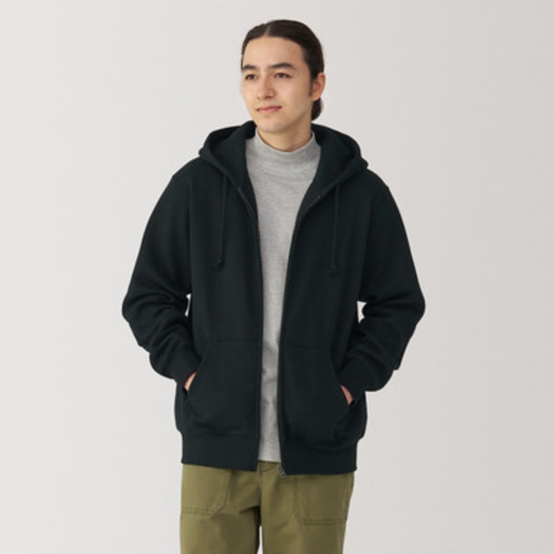 Men's Cotton Blend Zip Through Hoodie 19309