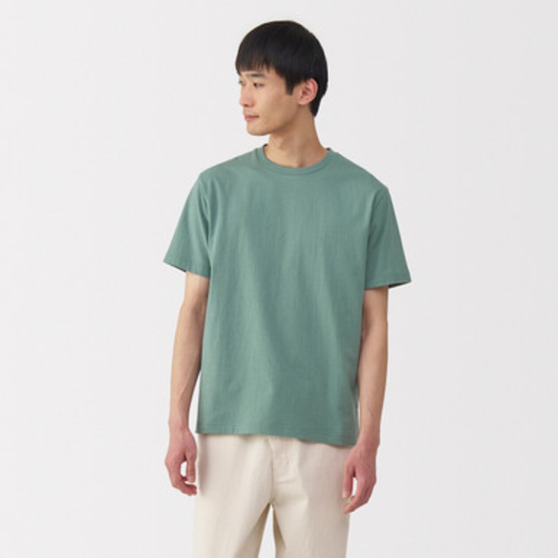 Men's Cotton Short Sleeve Crew Neck Tshirt.