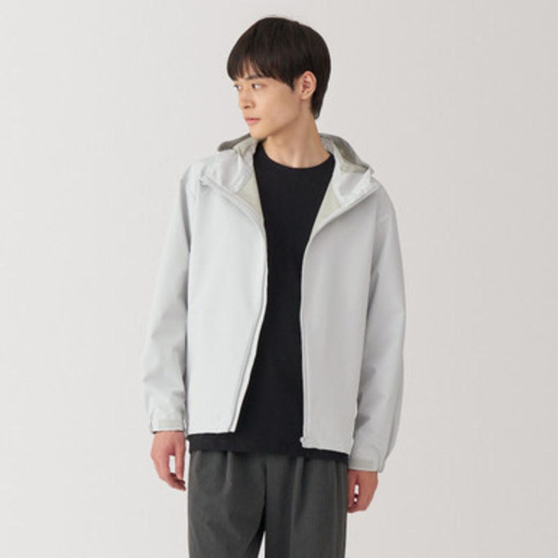 Men's WaterRepellent Hooded Jacket 19276