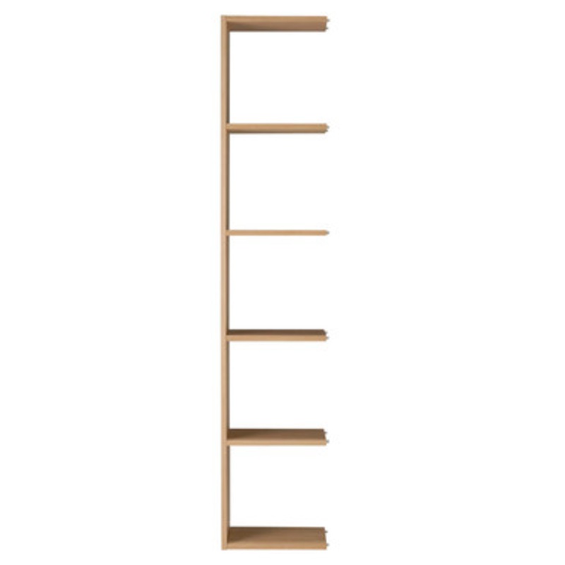 Oak Narrow 5 Shelf  Add On