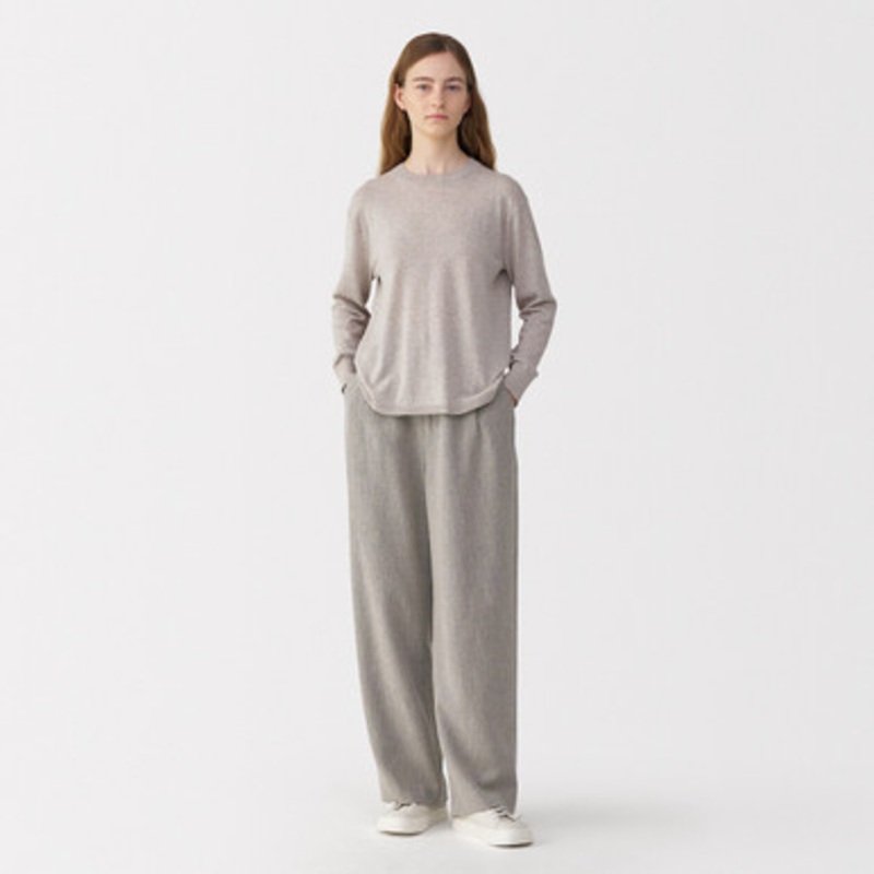 Women's Linen and Wool Trousers