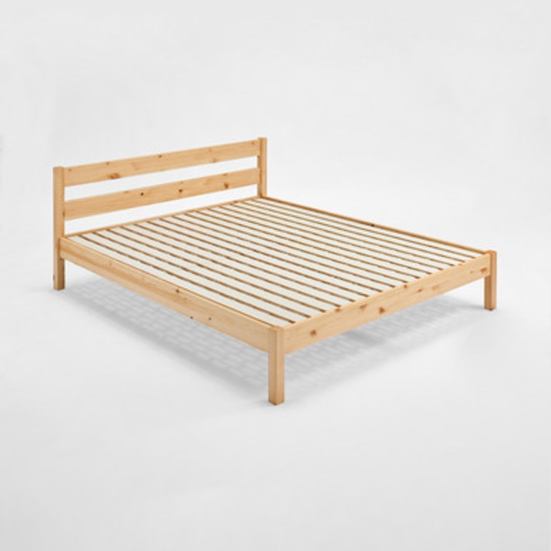 Wooden Pine Bed Large Double..
