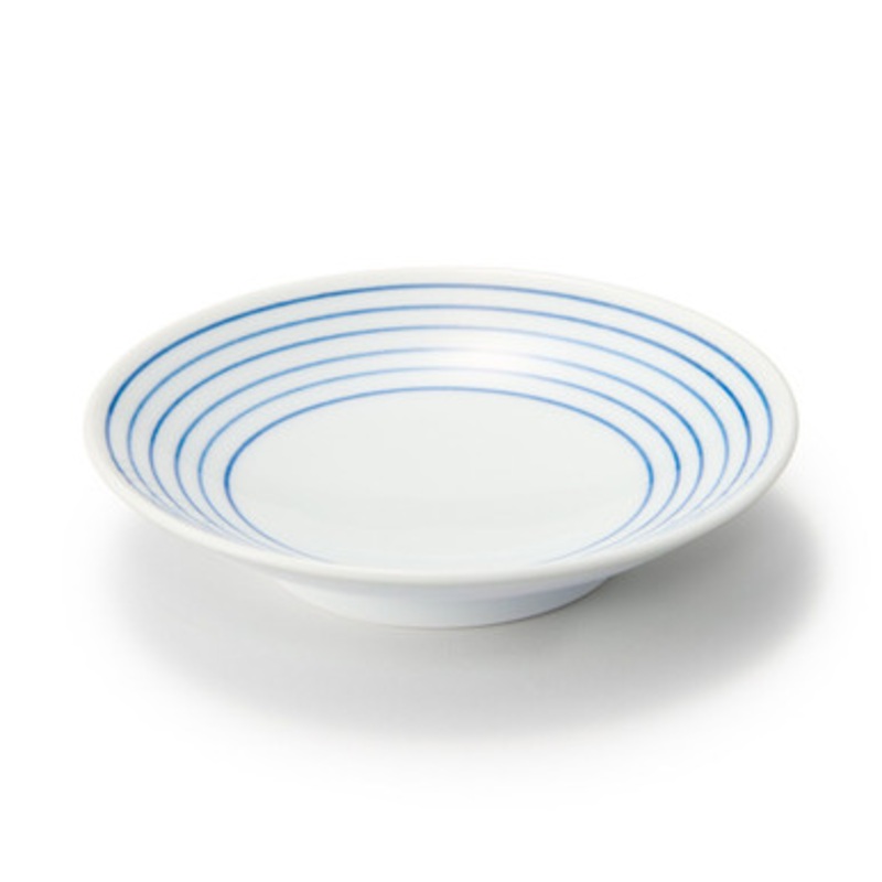 Hasami Ware Porcelain Plate Stripe