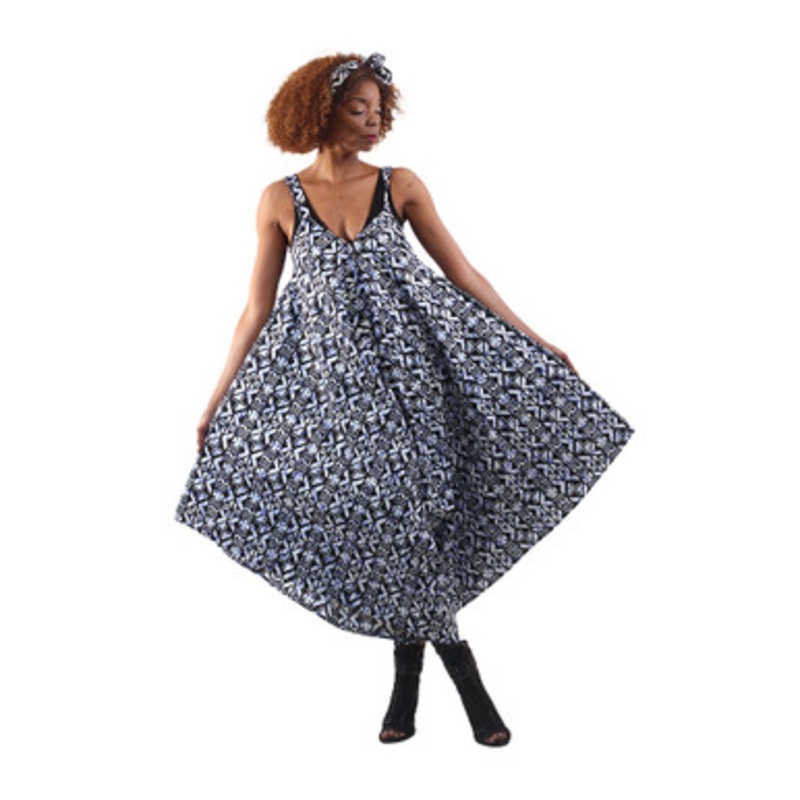 Shanti Bold Ankara Print Jumpsuit